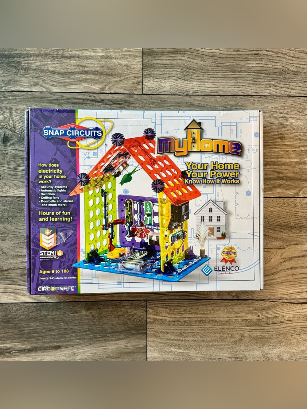 Snap Circuits My Home Electronics STEM Building Kit SC-MYH7 Ages 8+